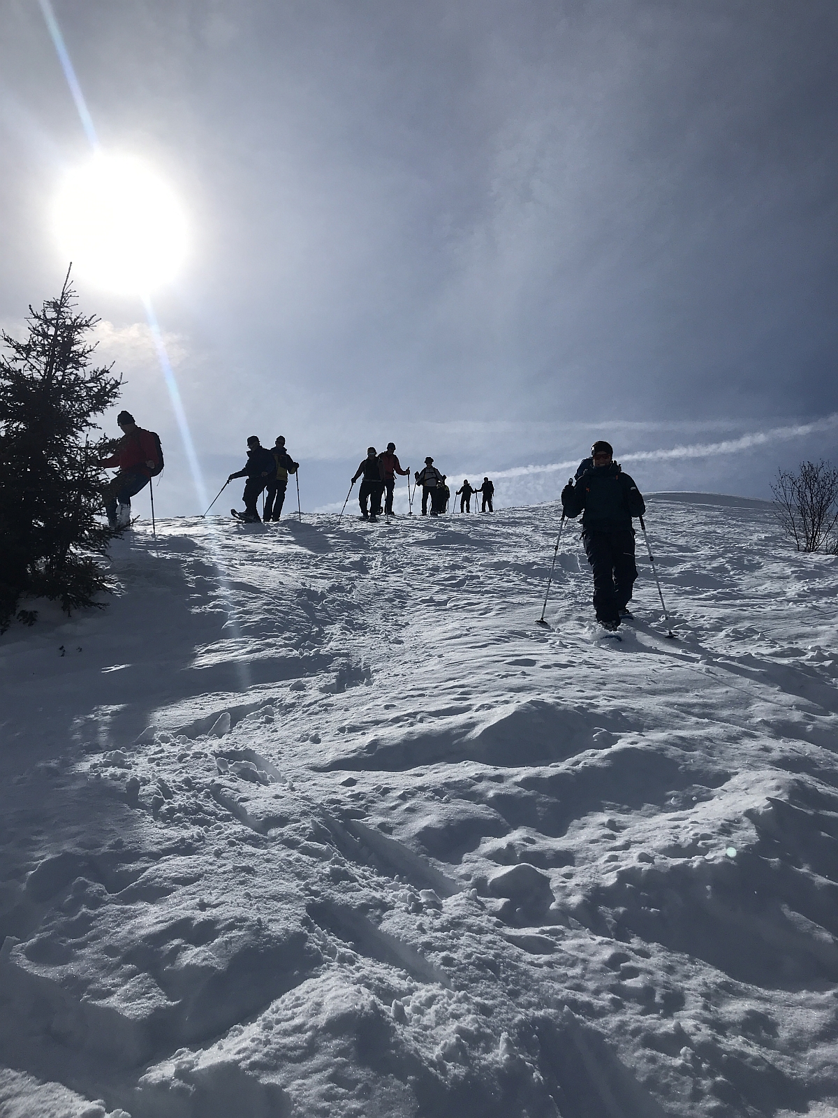 12_12. Mrz 22_SAC Schneeschuh Hasenegggrat (107)